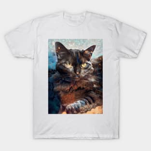 Fantasy cat: Fuzzy Autumn T-Shirt